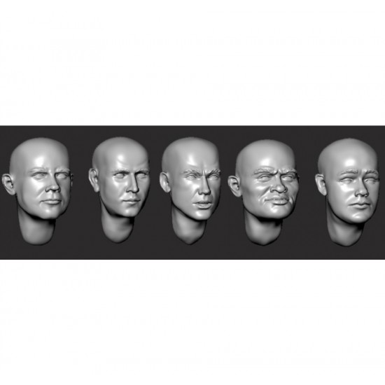 Armor35 1/35 Bald Heads #Set 25 | BNA Model World