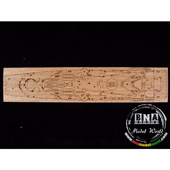 1/700 HMS Repulse 1941 Wooden Deck for Trumpeter kit #05763