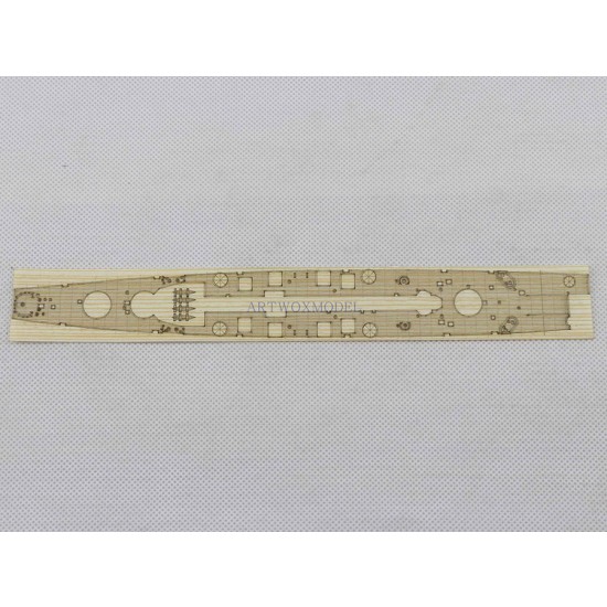 1/700 USS Des Moines CA-134 Wooden Deck, Masking, PE for Very Fire #VF700907