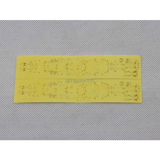 1/2000 German Battleship Scharnhorst 1940 Deck Masking Sheet for Flyhawk FH9003