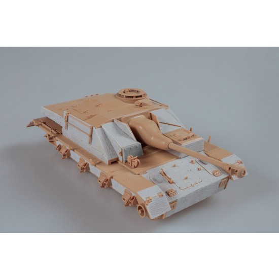 1/35 StuG IV Early Production First Pattern Zimmerit set for Rye Field Model