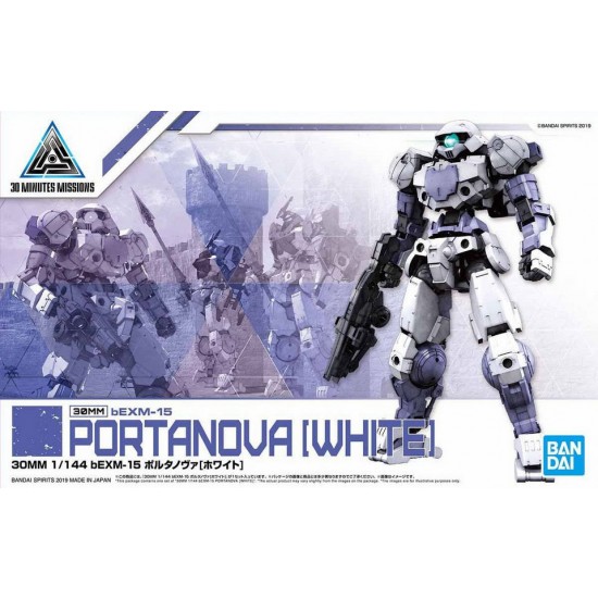 30 MINUTES MISSIONS 1/144 bEXM-15 Portanova [White]