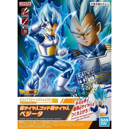 Dragon Ball Entry Grade Super Saiyan God Super Saiyan Vegeta (3L)