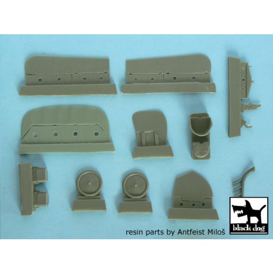 1/48 Albatros D.I & D.II Detail Set for Gavia kit #4815 & Eduard kit #8082