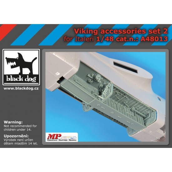 1/48 Viking Accessories Set Vol.2 for Italeri kits