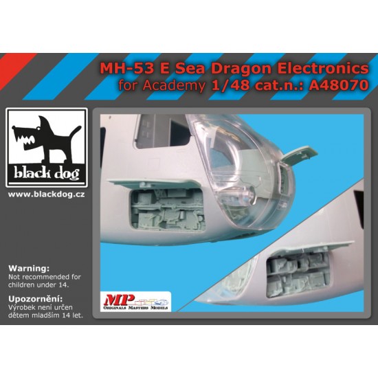 1/48 MH-53 E Dragon Electronics for Academy kits