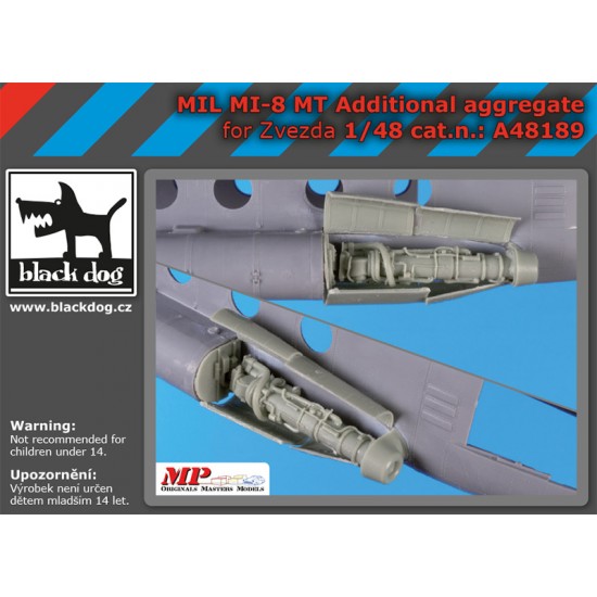 1/48 Mil Mi 8 MT Additional Aggregate for Zvezda kits