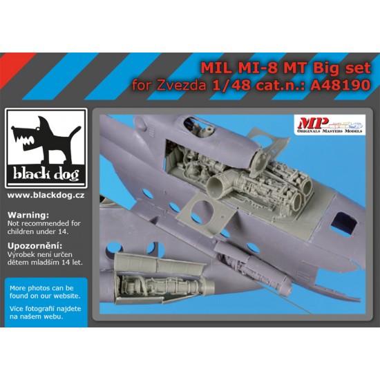 1/48 Mil Mi 8 MT Super Detail Set for Zvezda kits