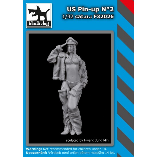 1/32 US Pin-up Sexy Lady No.2