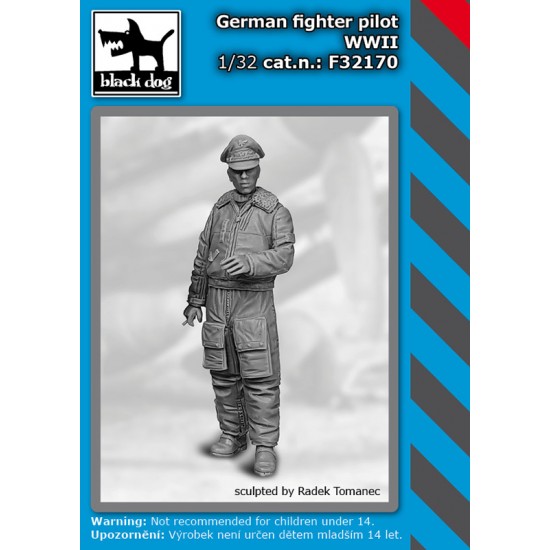 1/32 WWII German Fighter Pilot