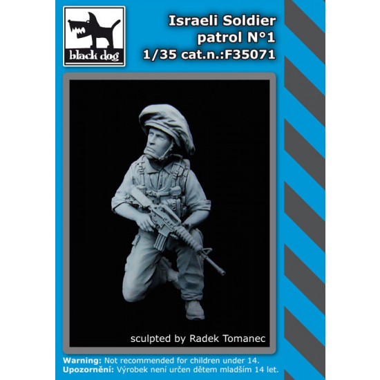 1/35 Israeli Army Soldier Patrol kit No.1 (1 Figure)