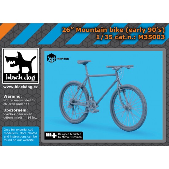 1/35 26'' Moutain Bike, Early 90s