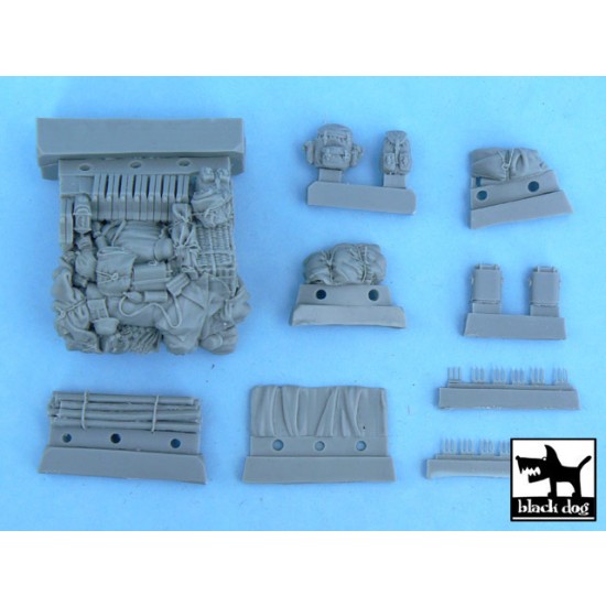 1/48 German Steyr Type 1500A/01 Accessories Set for Tamiya kit #32549