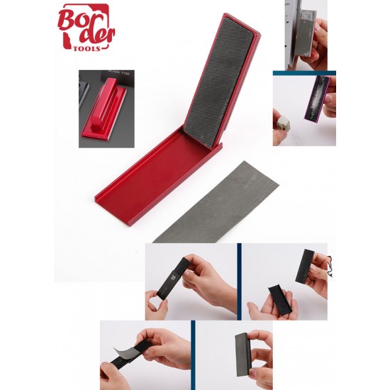 Sandpaper & File 2in1 Tool Red Rough