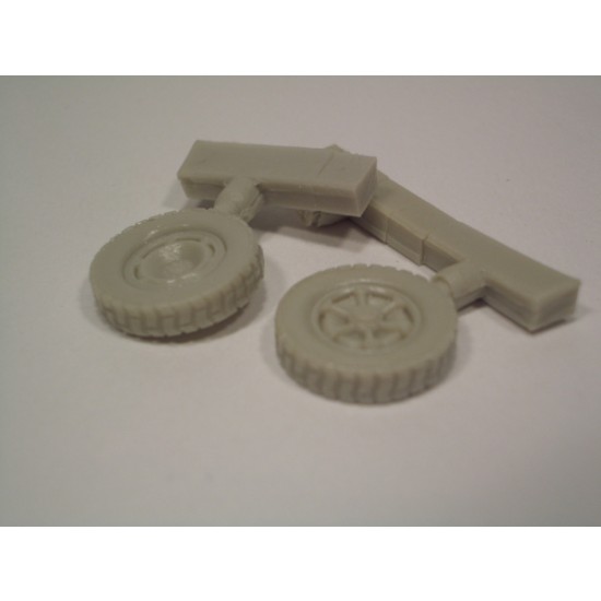 1/72 Claw Wheels Set for Italian Autoblinda AB-41