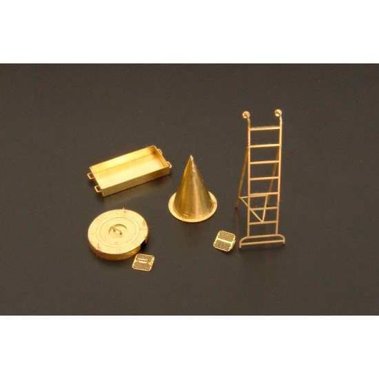 1/72 MiG-21Smt Maintenance Accessories PE parts for RV kit