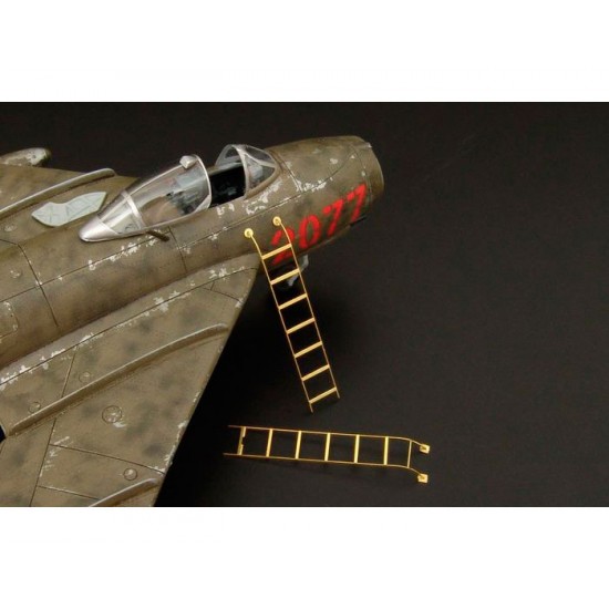 1/72 MiG 15 MiG 17 Step Ladders (two type) PE set for Eduard, AZ and more