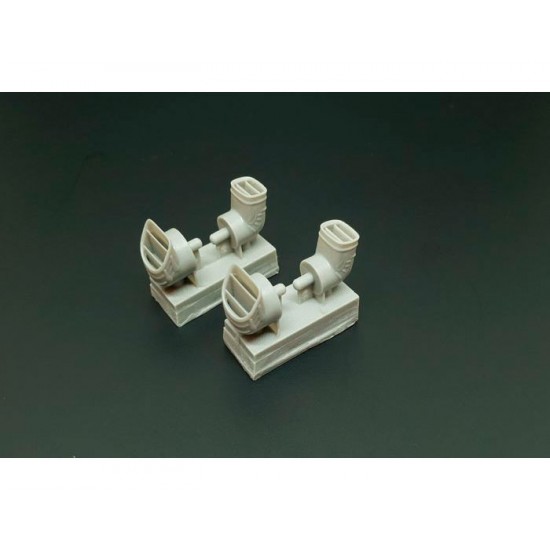 1/72 AV-8B Nozzles resin set for Hasegawa kit