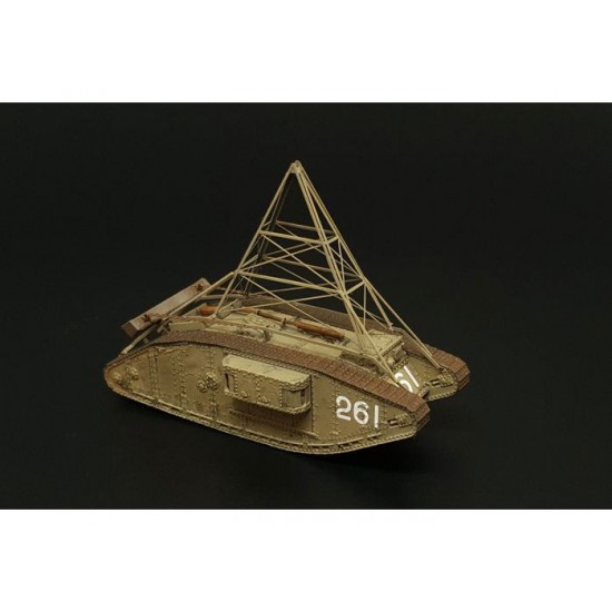 1/144 WWI British Special Tank Mark IV Airship Tug