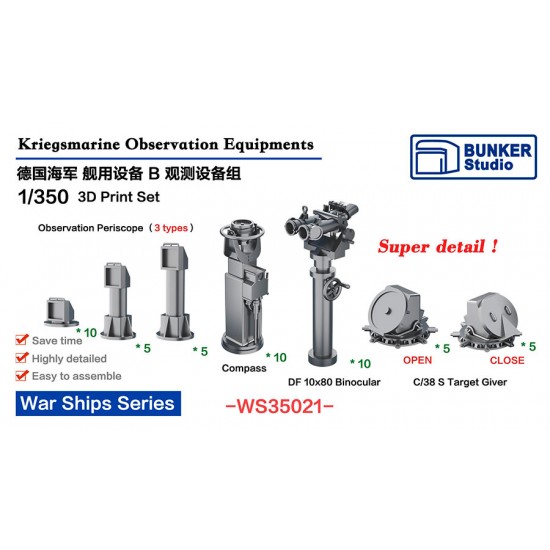 1/350 DKM Observation Equipment