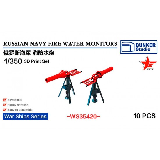 1/350 Russian Navy Fire Water Monitors