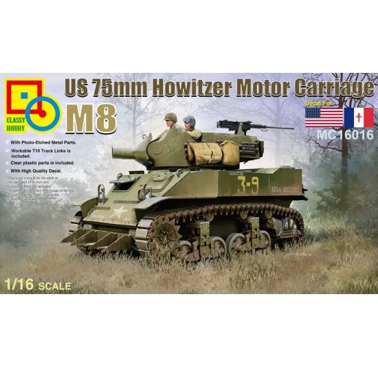 1/16 US 75mm M8 Howitzer Motor Carriage