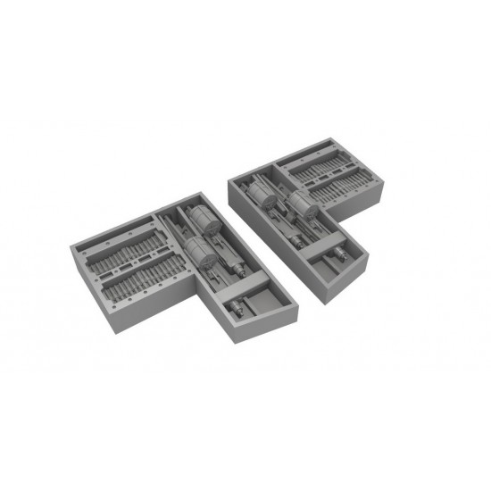 1/72 Supermarine Spitfire Mk.VC Wing Guns (4pcs) for Airfix kit