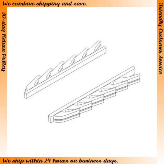 1/72 Messerschmitt Bf 109G-6 Exhausts for Airfix kit