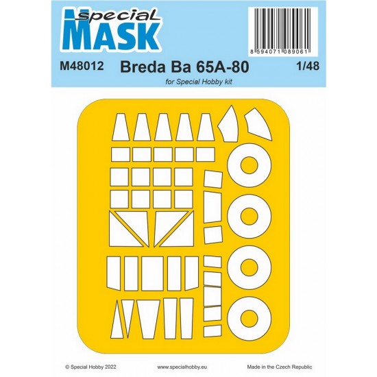 1/48 Breda Ba 65 Masking for Special Hobby kits