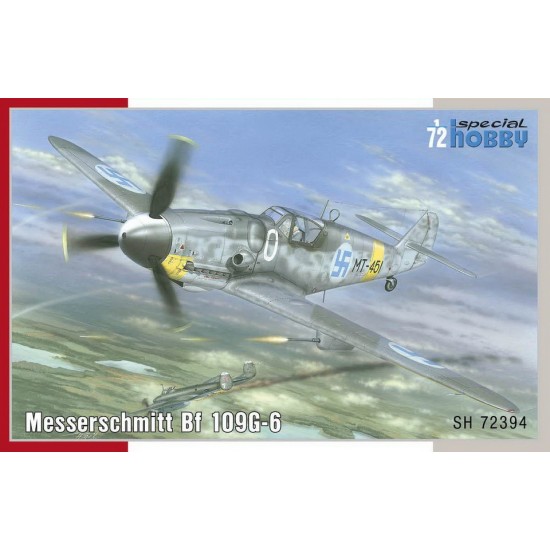 1/72 WWII Messerschmitt Bf 109G-6 "Mersu over Finland"