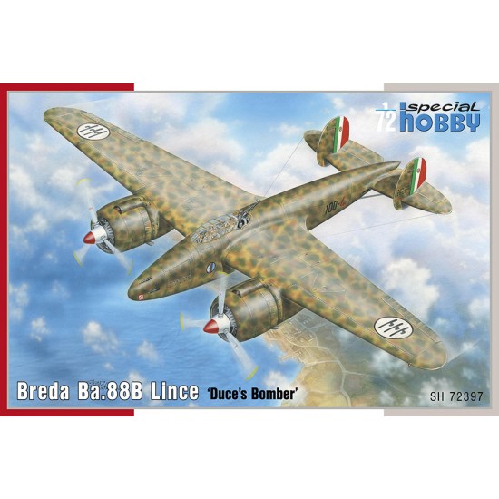 1/72 WWII Italian Breda Ba.88B Lince