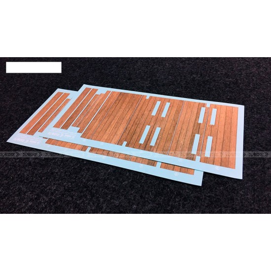 1/35 Railcar Deck Complete Wood Grain Decals for VK35A05