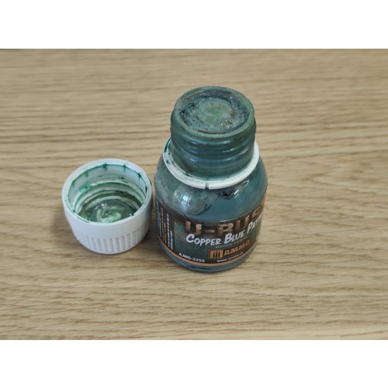 (Solidified) U-RUST Copper Blue Patina (40ml)