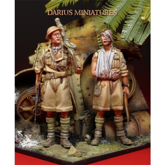 1/35 British 8th Army (2 figures)