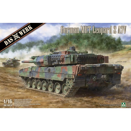 1/16 German MBT Leopard 2 A7V Main Battle Tank