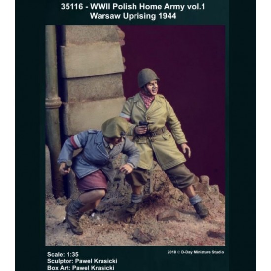 1/35 WWII Polish Home Army Vol. 1 Warsaw Uprising (2 figures)