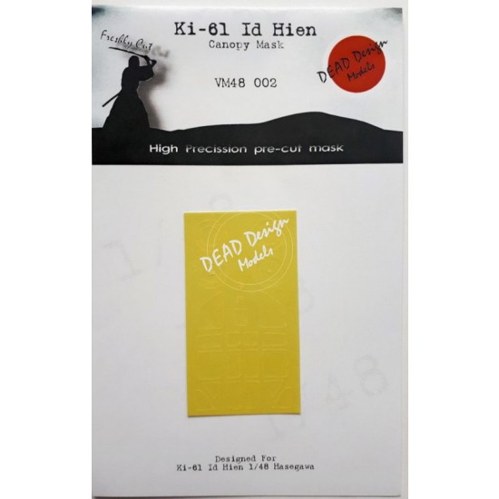 1/48 Kawasaki Ki-61 Id Hien Canopy Masking for Hasegawa kits