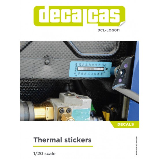 1/20 Thermal Stickers for F1