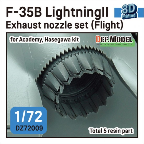 1/72 F-35B Lightning II Exhaust Nozzle set- Flight for Academy/Hasegawa kits