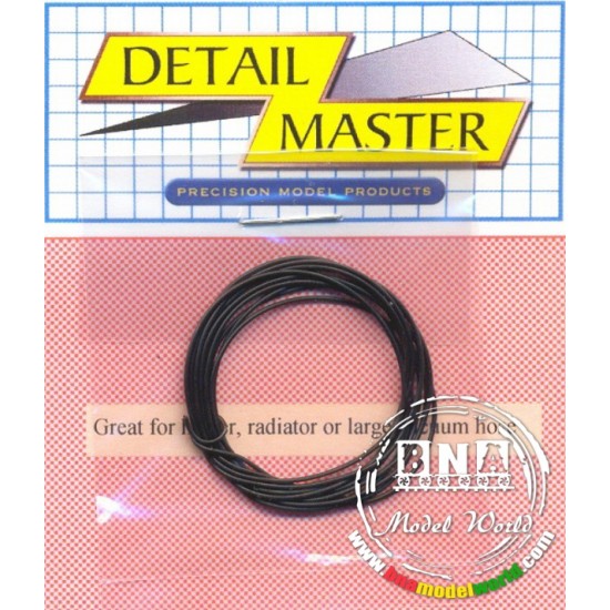 Coolant Hose - Black (Diameter: 0.030"/0.76mm, 2 feet)