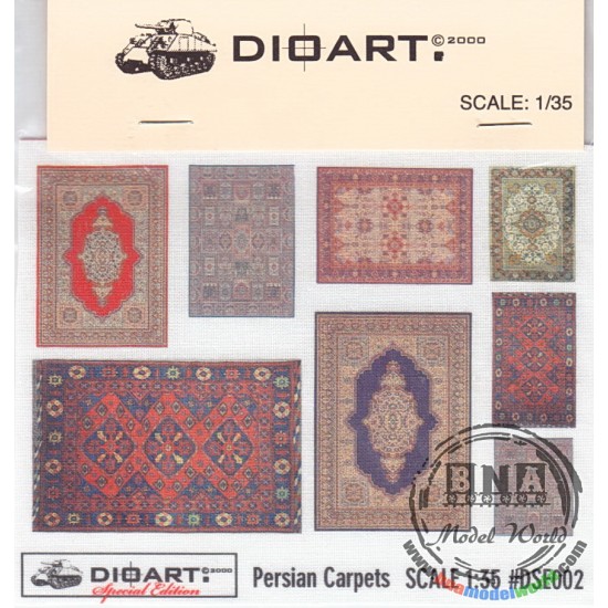 1/35 Persian Carpets (x1 sheet of cotton)