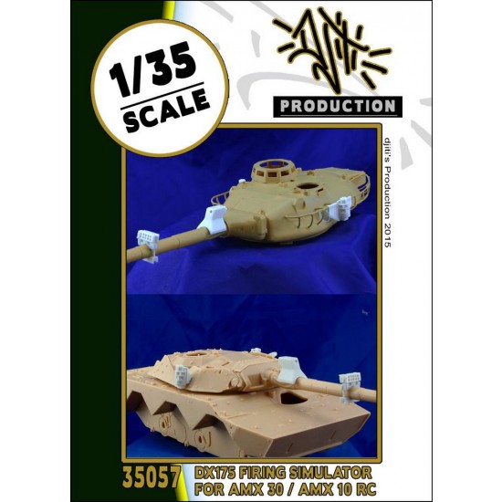 1/35 Firing Simulator DX175 for AMX-30 / AMX-10 RCR kit