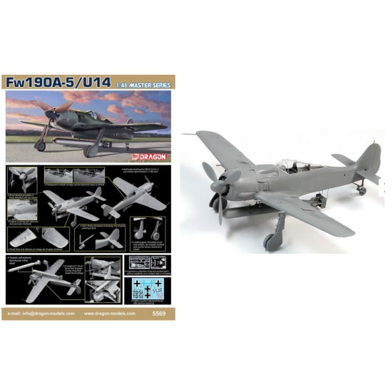 1/48 Focke Wulf Fw 190A-5/U14 w/Torpedo