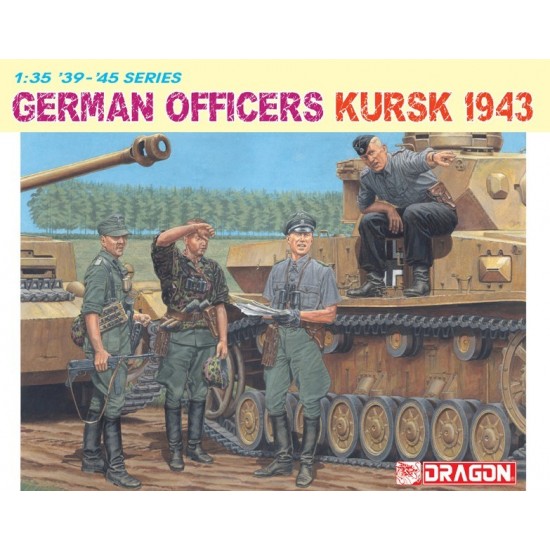 1/35 German Officers, Kursk 1943 (4 Figures)