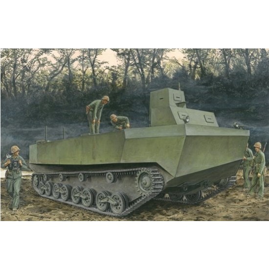 1/35 IJN Special Type 4 "Ka-Tsu" Amphibious Tracked Vehicle