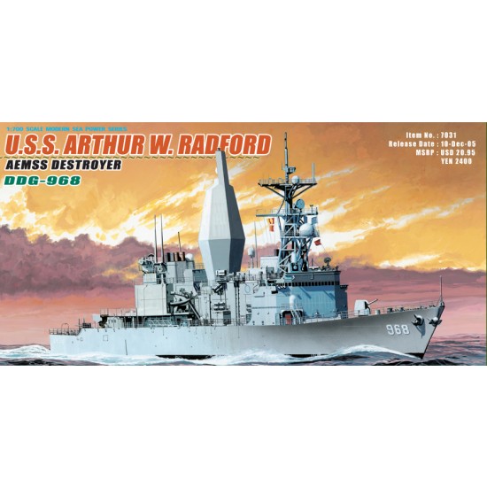 1/700 USS Arthur W.Radford AEMSS Destroyer DDG-968