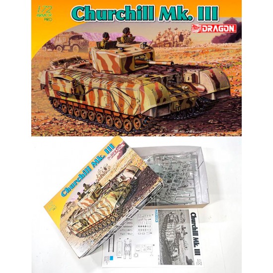 1/72 British Churchill Mk.III Infantry Tank