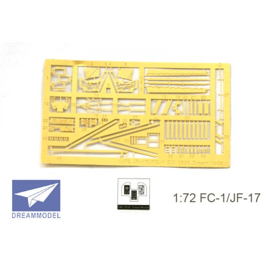 1/72 FC-1 Xiaolong / JF-17 Thunder Detail Set for Trumpeter kits