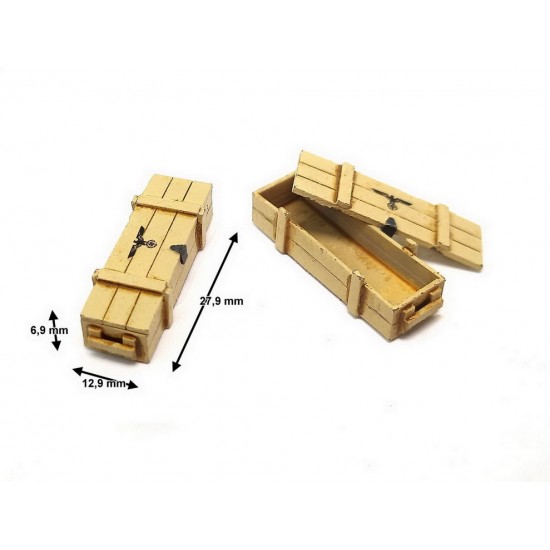 1/35 Wooden Box #6 (Wooden Handles)