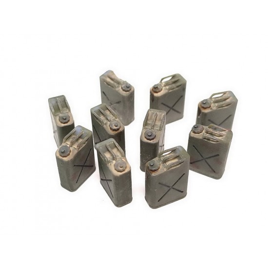 1/35 WWII Allied Jerrycans (10pcs)